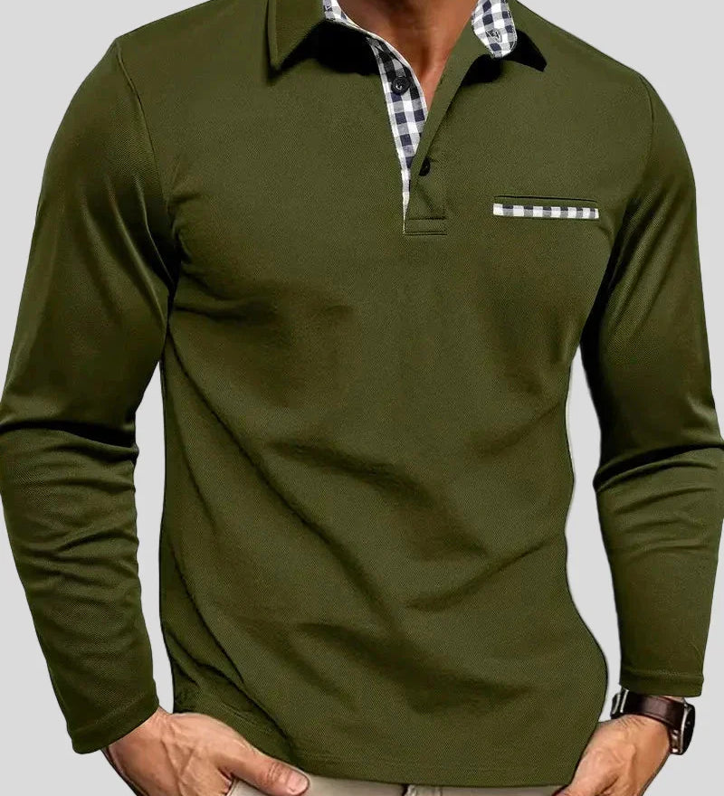 MATEJ - Polo premium s dlouhým rukávem