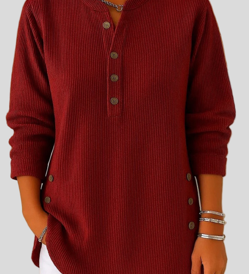 MARENA - Svetr s kulatým výstřihem