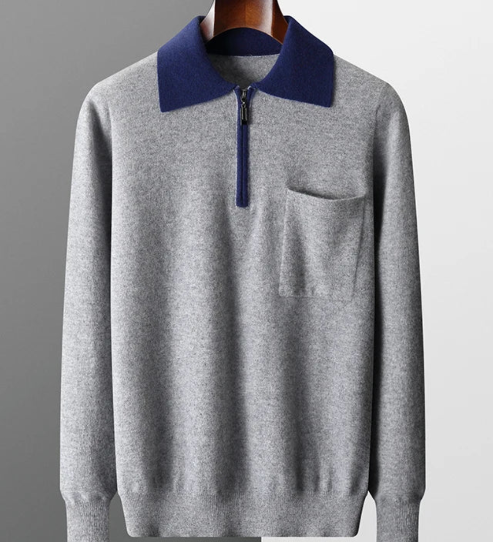 CASTEL - Castelle Kašmir Polo s zipem