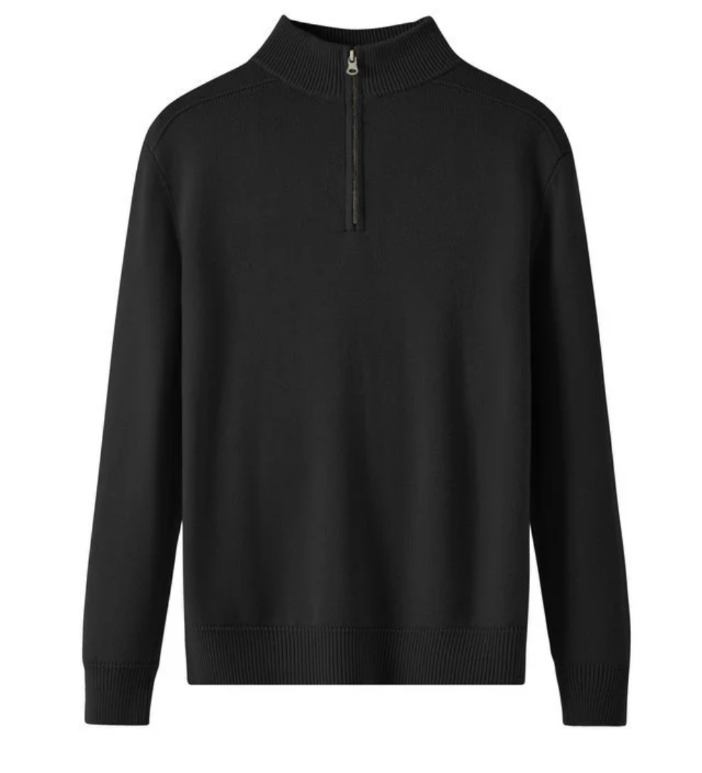 SILVA - Svetr Capri z merino vlny s zipem