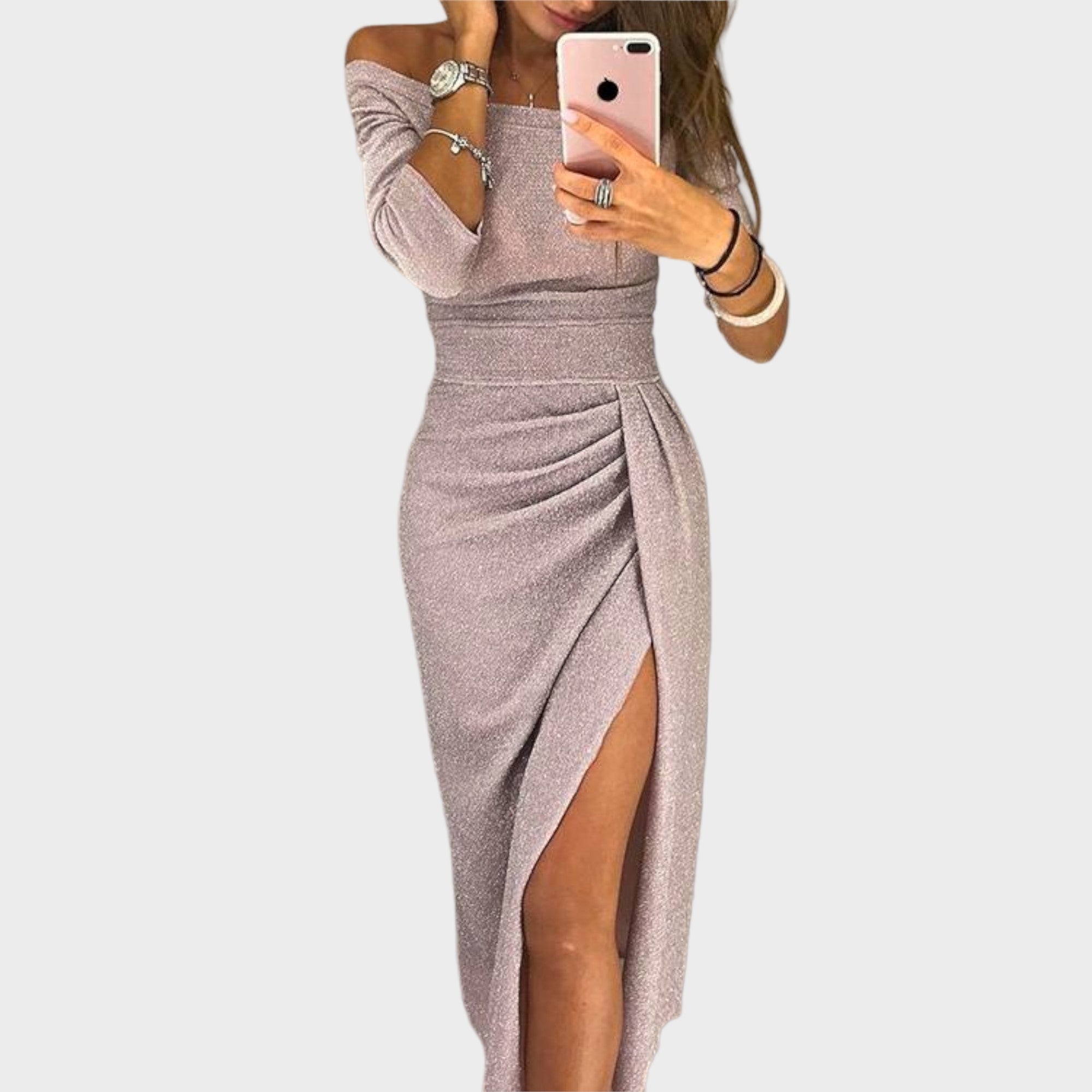 CAMILA – Elegantní šaty bez ramínek