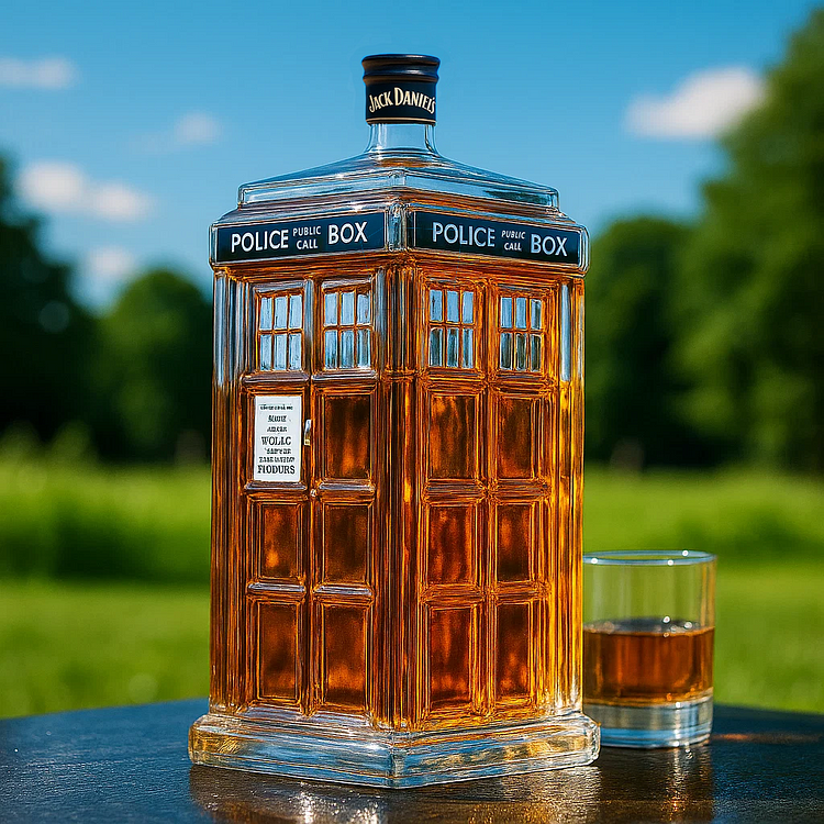 Doktor Who TARDIS Whisky Láhev