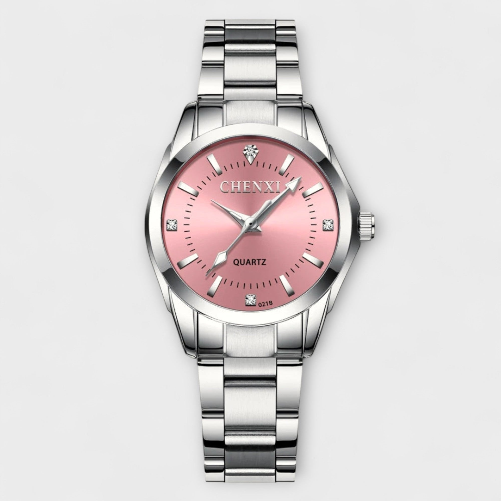 CID - Elegantní hodinky z nerezové oceli