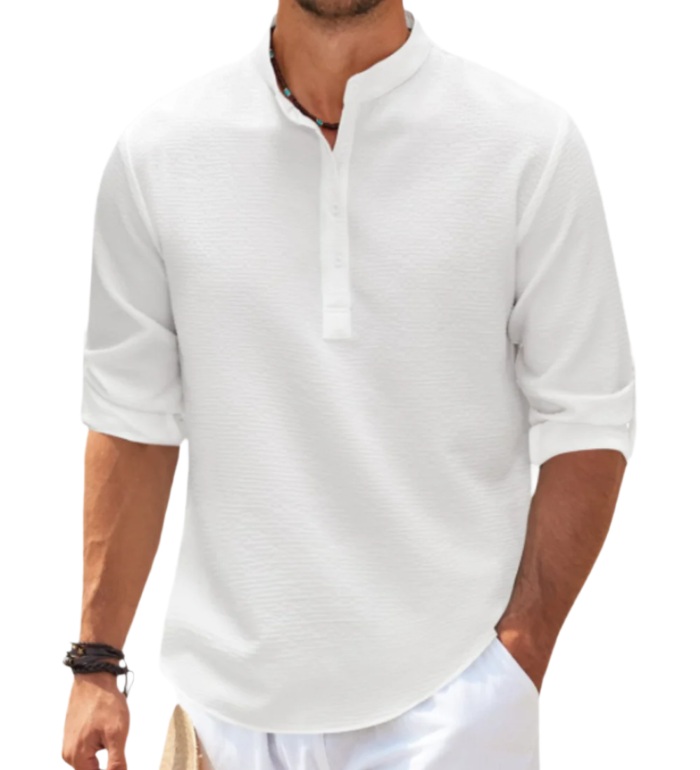 LUÍS - Polo s dlouhým rukávem