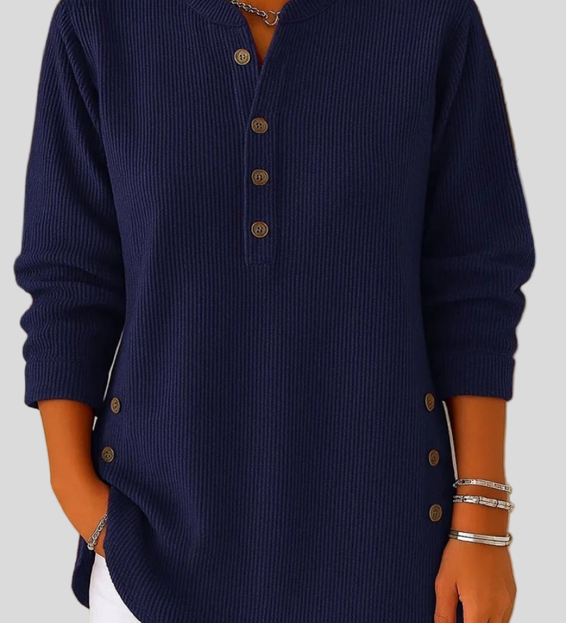 MARENA - Svetr s kulatým výstřihem