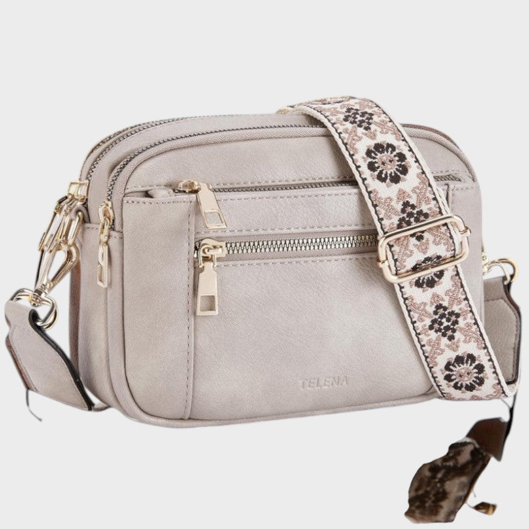 RITA - Elegantní Kožená Kabelka na Rameno