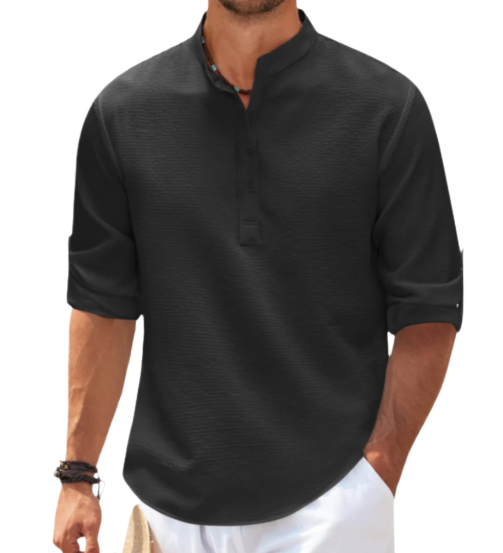 LUÍS - Polo s dlouhým rukávem