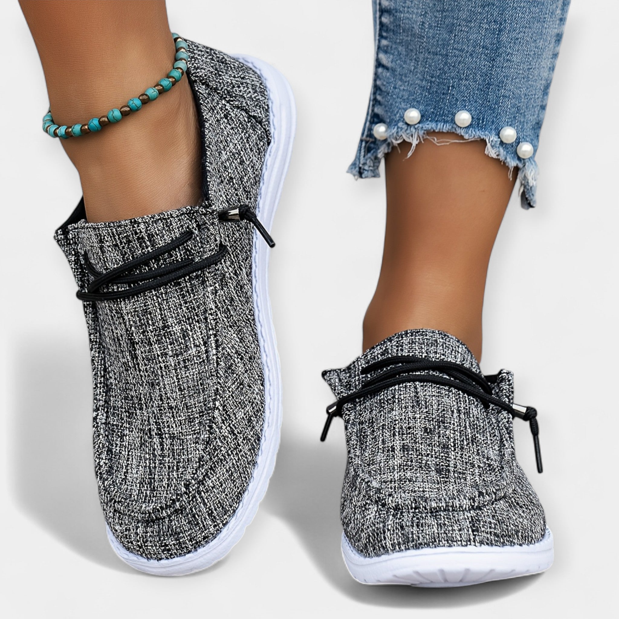 PENELOPE - Pohodlné Plátěné Boty na Denní Nošení