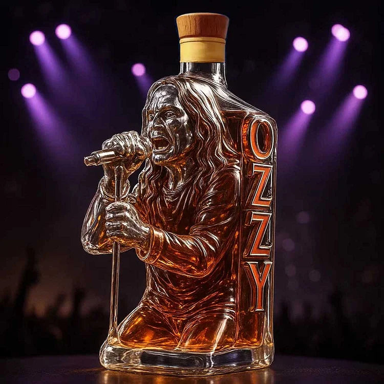 2025 Ozzy Osbourne Finální Tour Pamětní Láhev Whisky -6