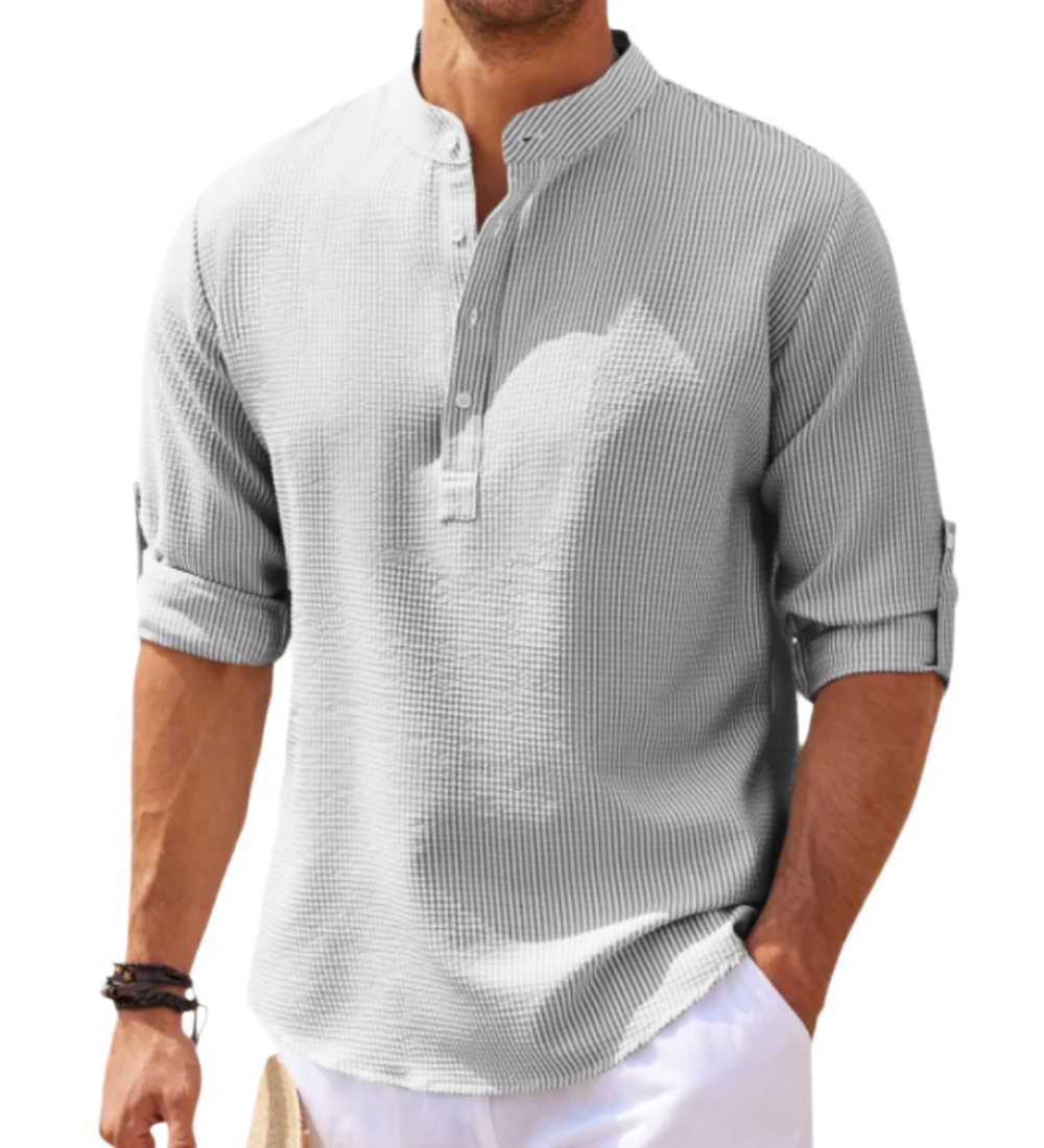 LUÍS - Polo s dlouhým rukávem