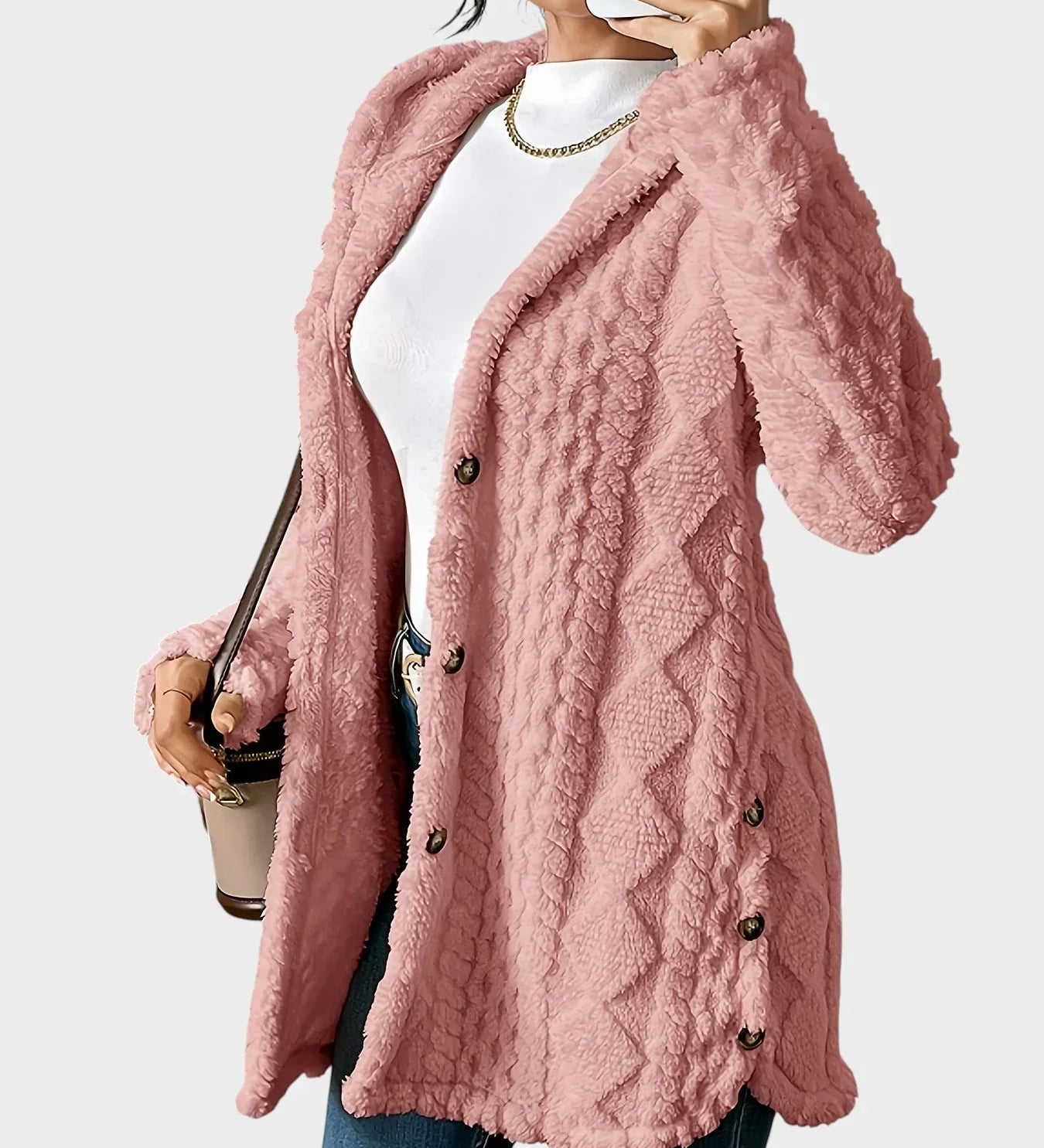 VESNA - Cardigan s kapucí