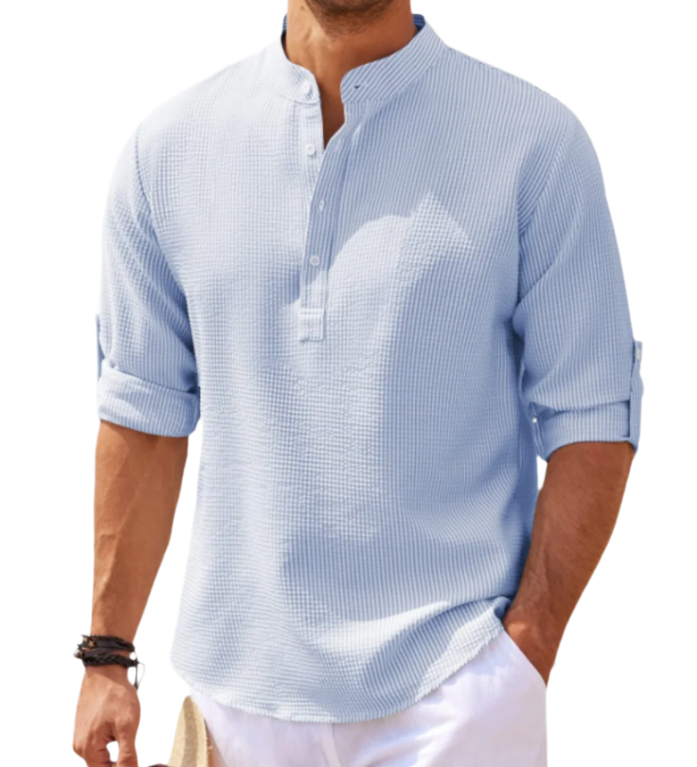 LUÍS - Polo s dlouhým rukávem