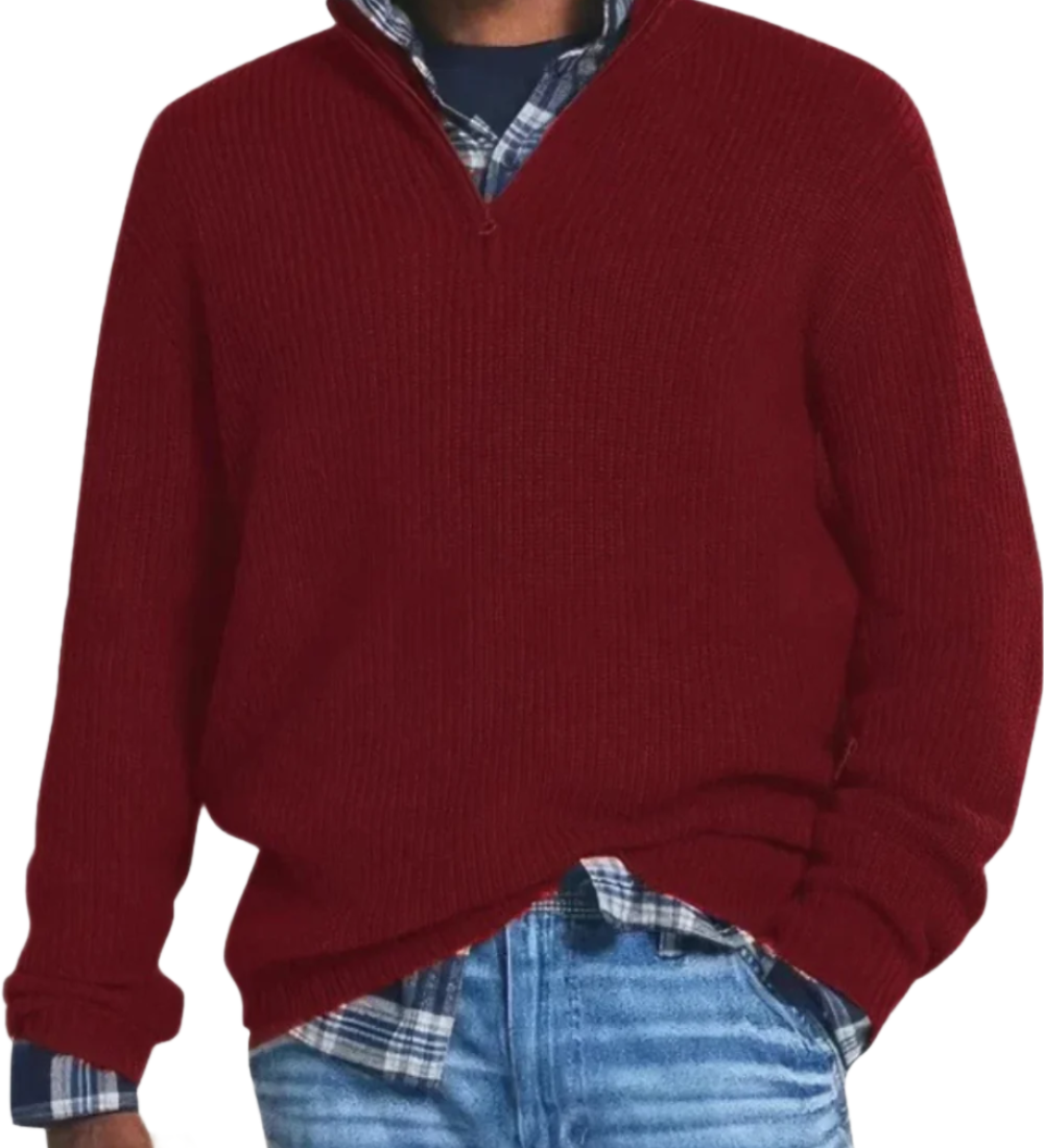 DIEGO - Svetr s zipem