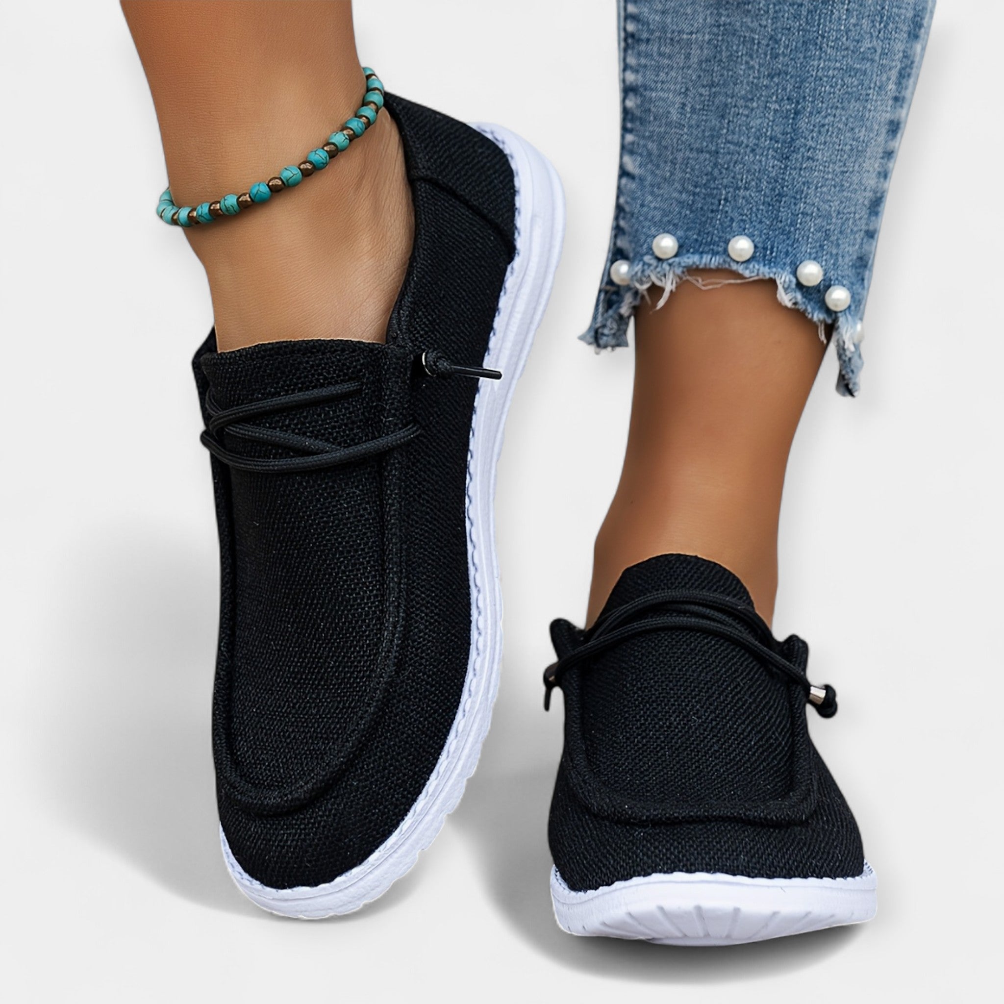 PENELOPE - Pohodlné Plátěné Boty na Denní Nošení