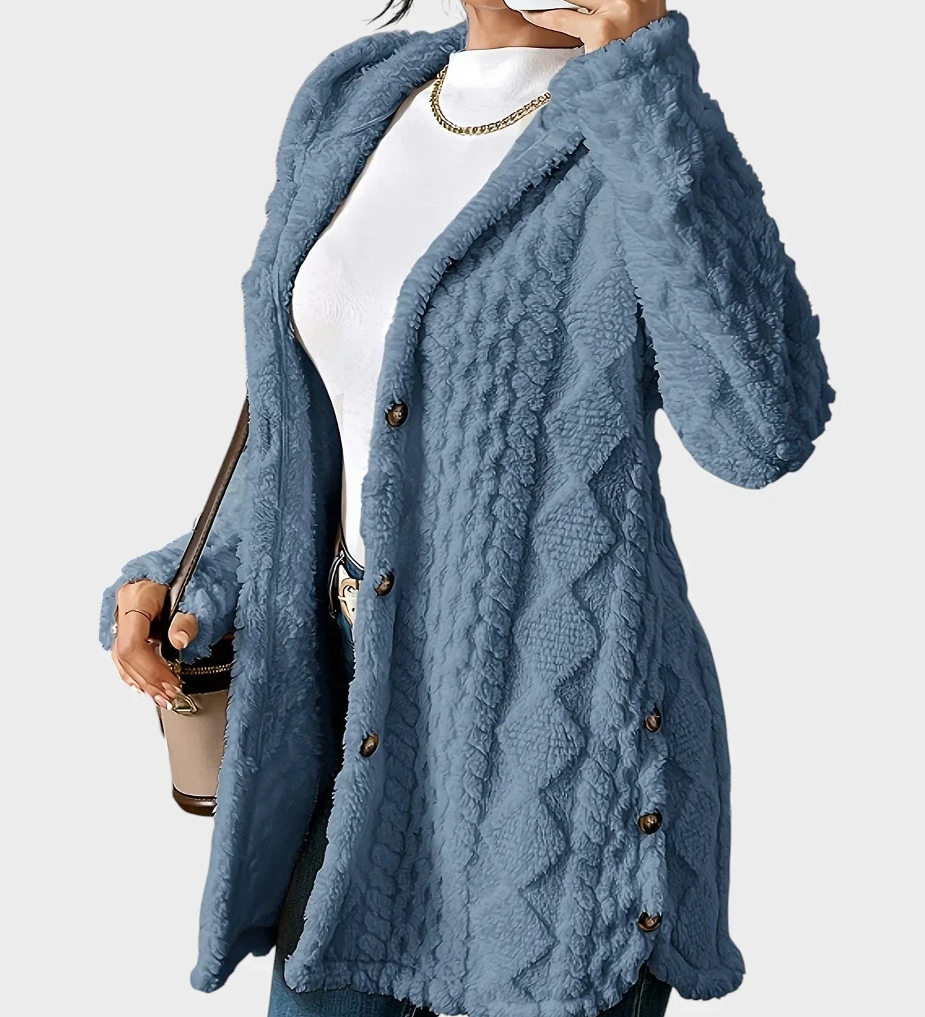 VESNA - Cardigan s kapucí