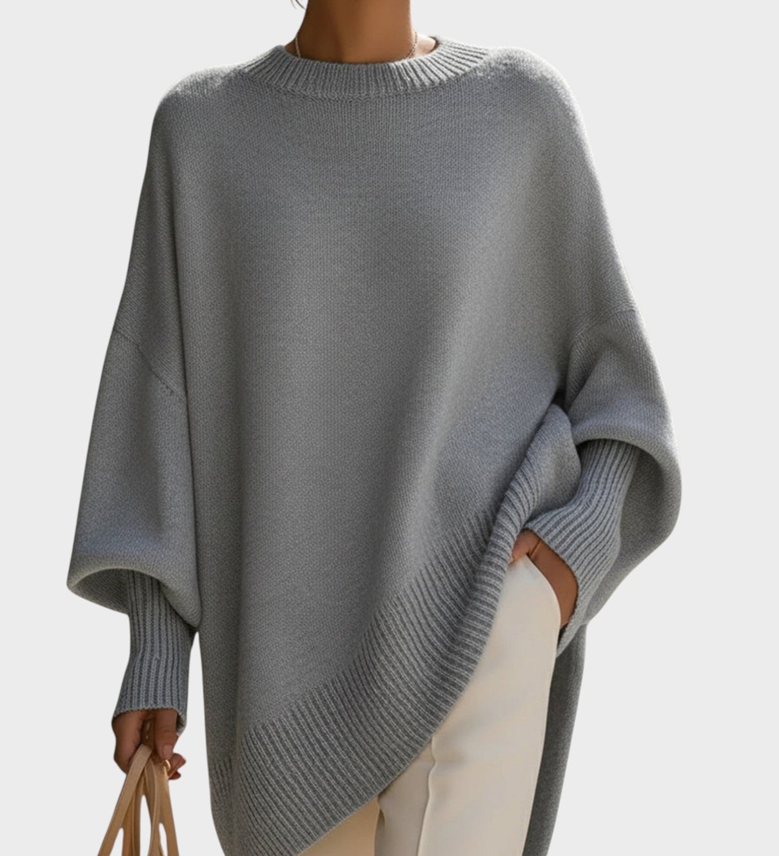 MANDA – Oversize pletený svetr