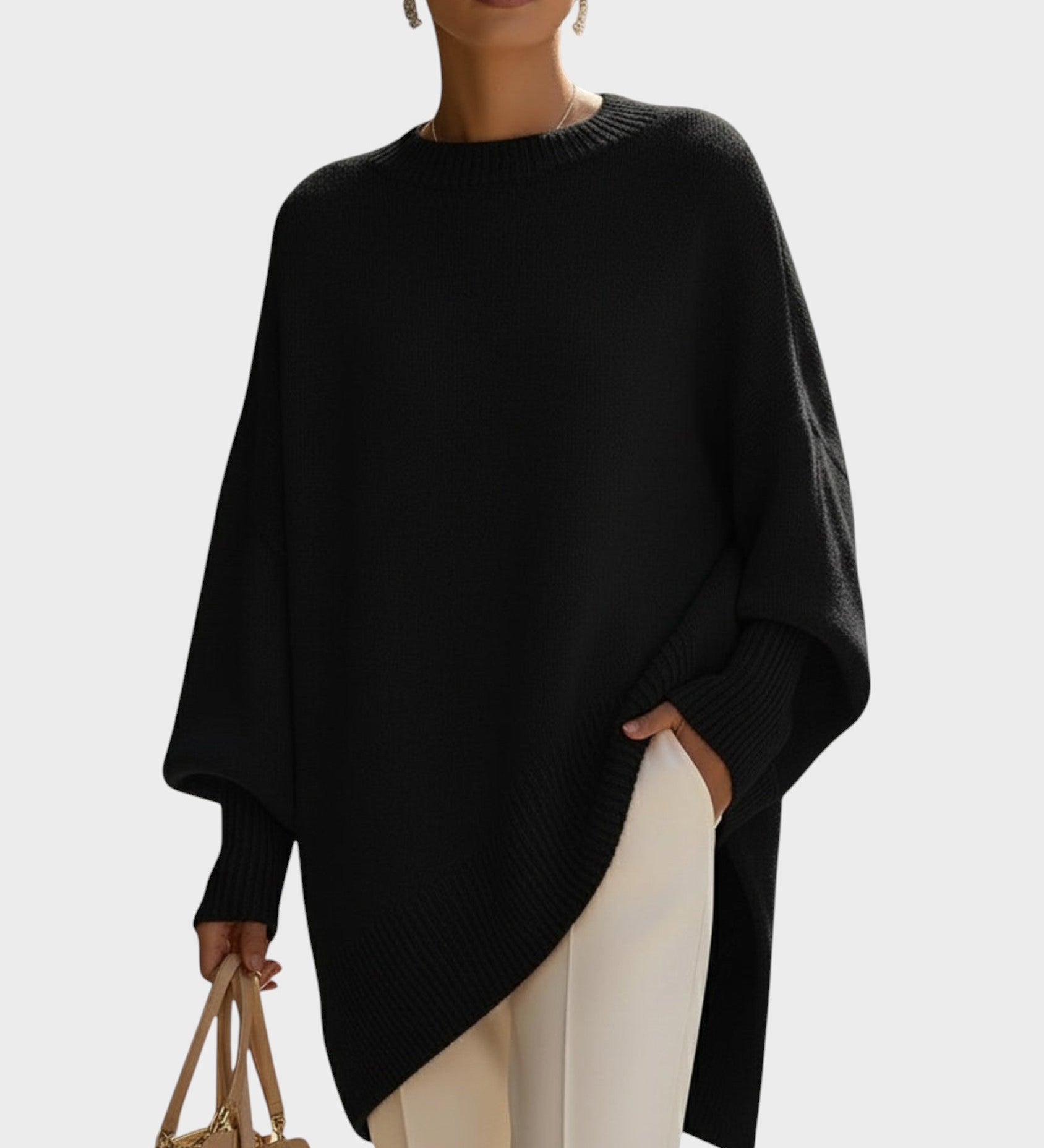 MANDA – Oversize pletený svetr