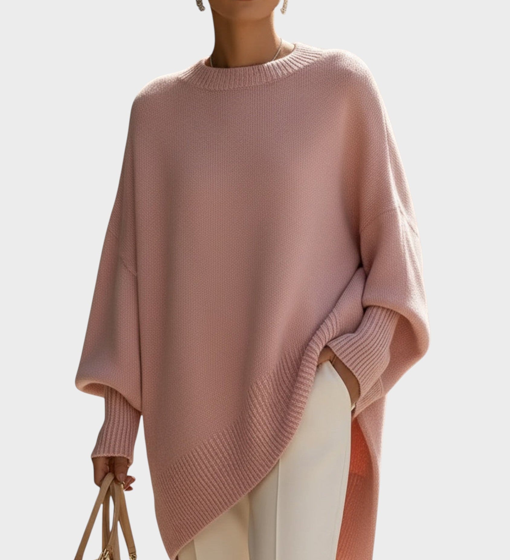 MANDA – Oversize pletený svetr