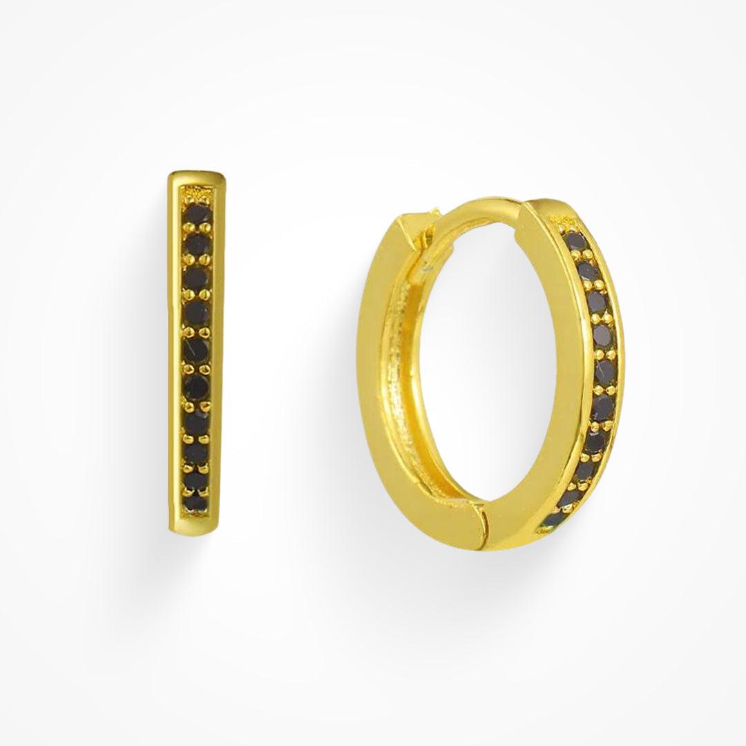 ZALA - Náušnice Hoop Confort na nošení.