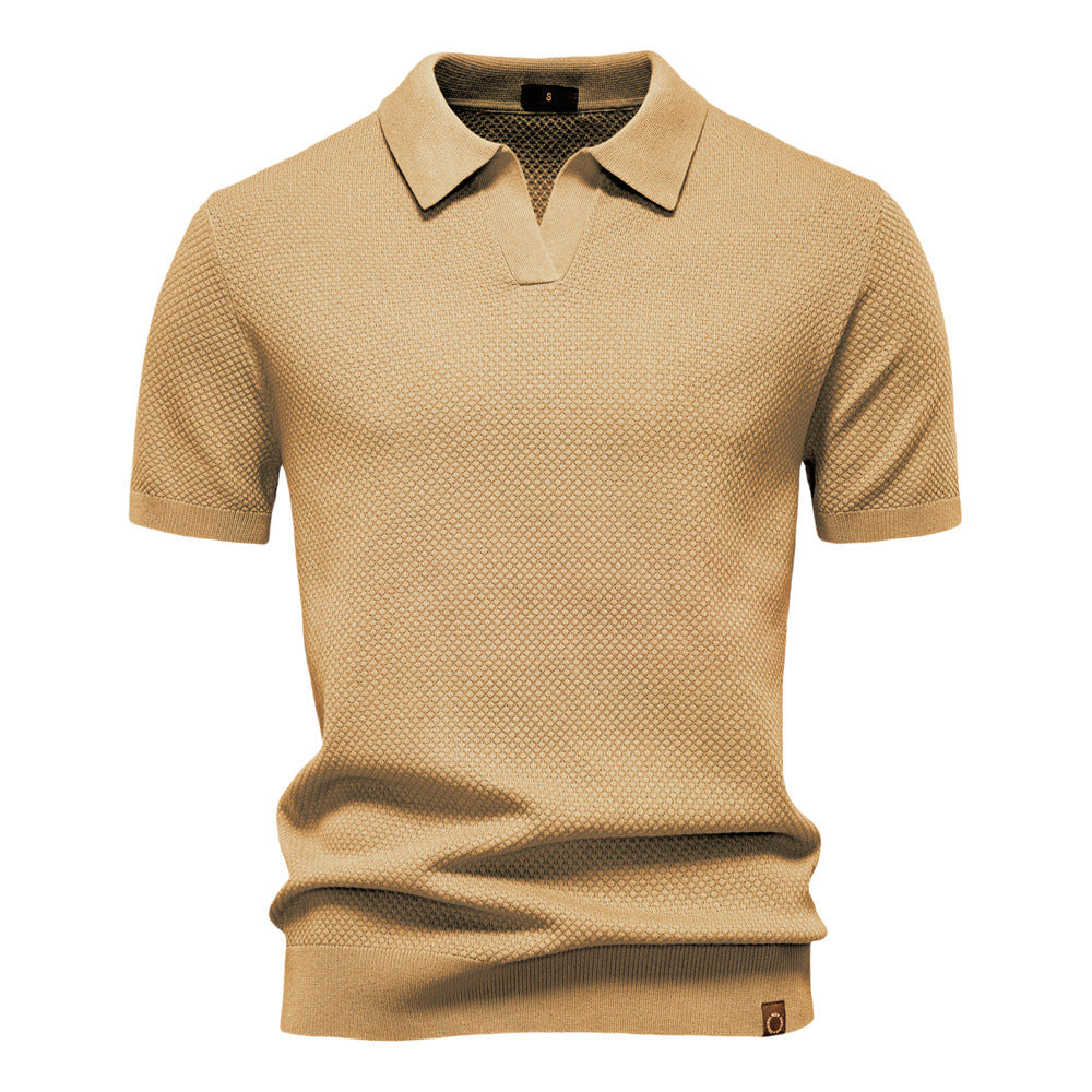 MASON - Texturované polo tričko