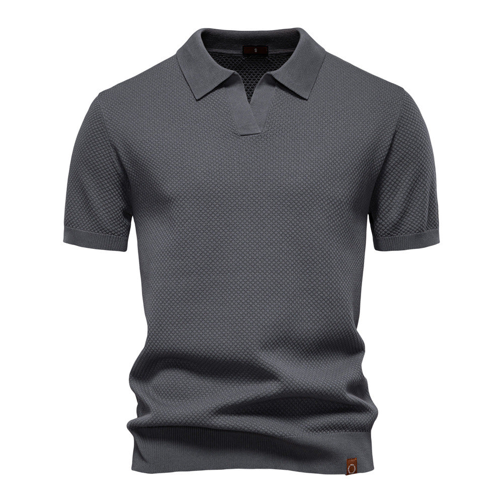 MASON - Texturované polo tričko