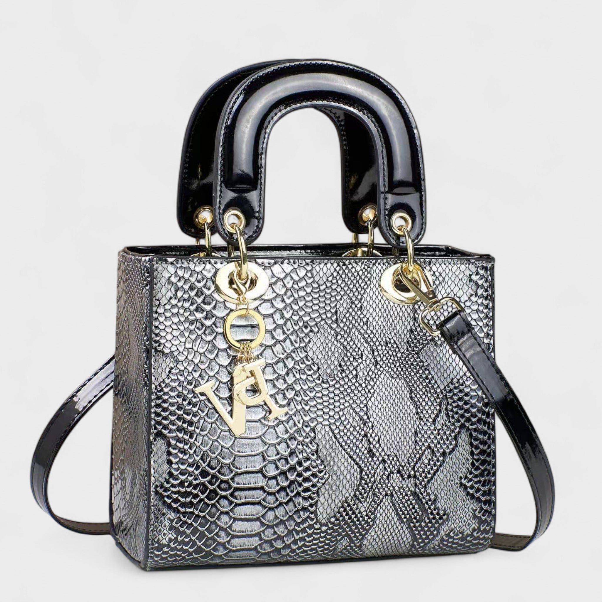 IZABELA - Kabelka s Hadím Vzorem