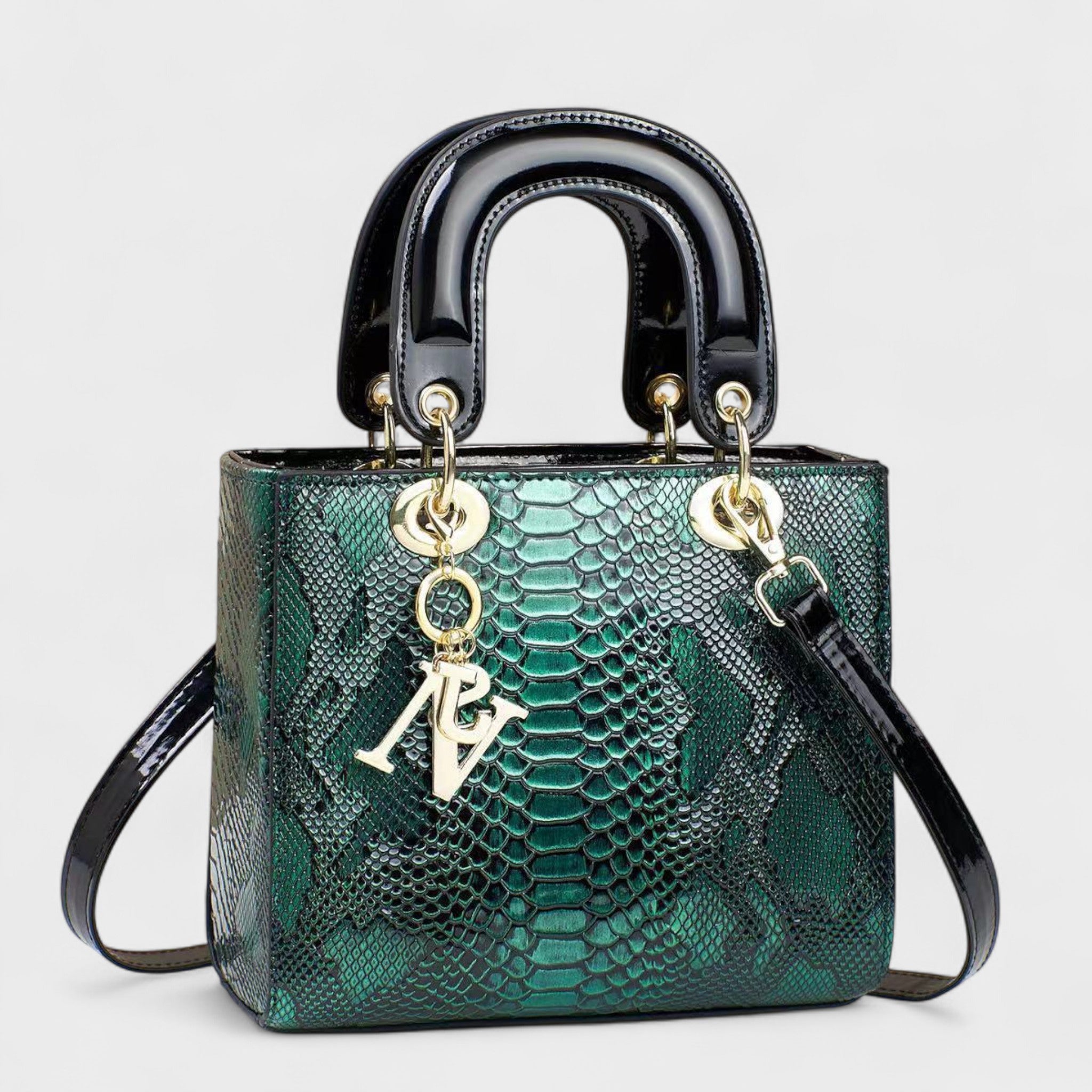 IZABELA - Kabelka s Hadím Vzorem