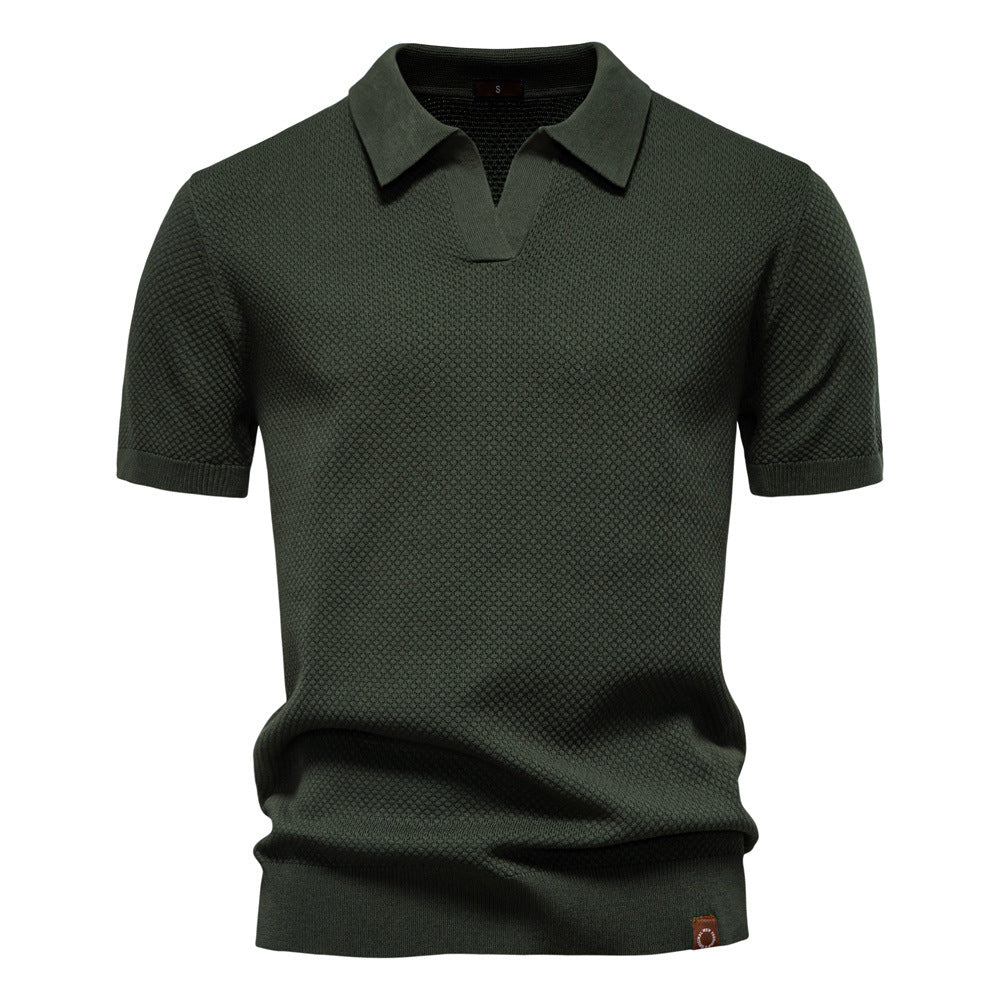 MASON - Texturované polo tričko