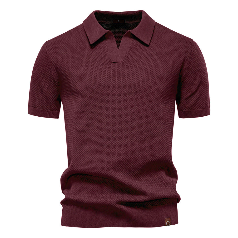 MASON - Texturované polo tričko