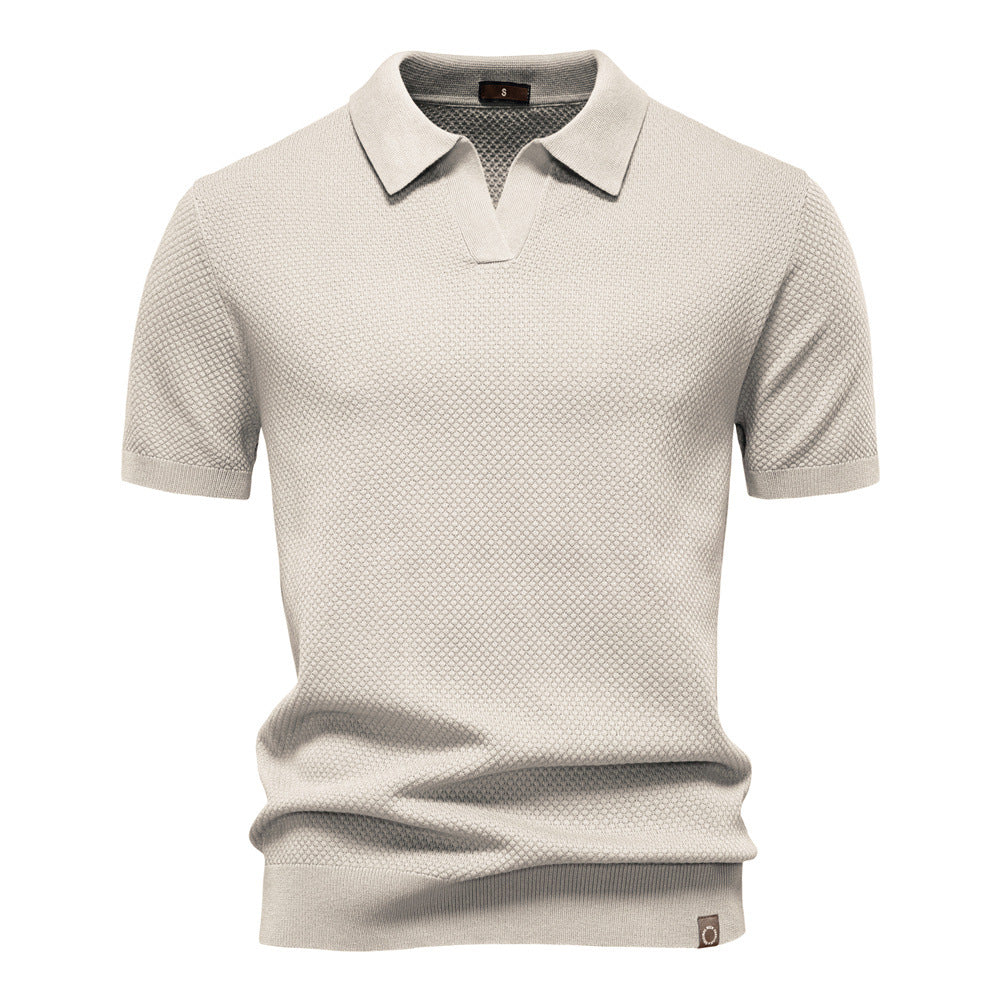 MASON - Texturované polo tričko