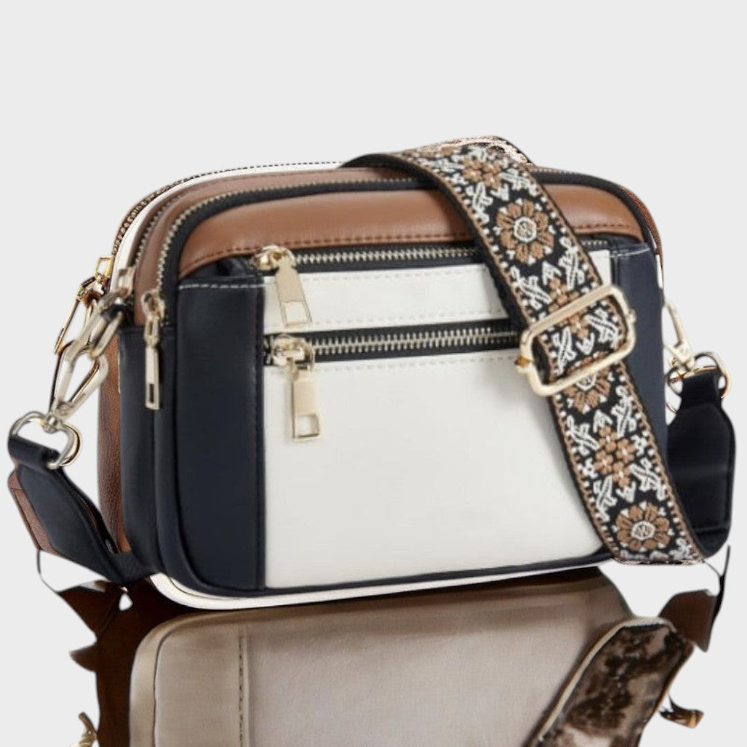 RITA - Elegantní Kožená Kabelka na Rameno