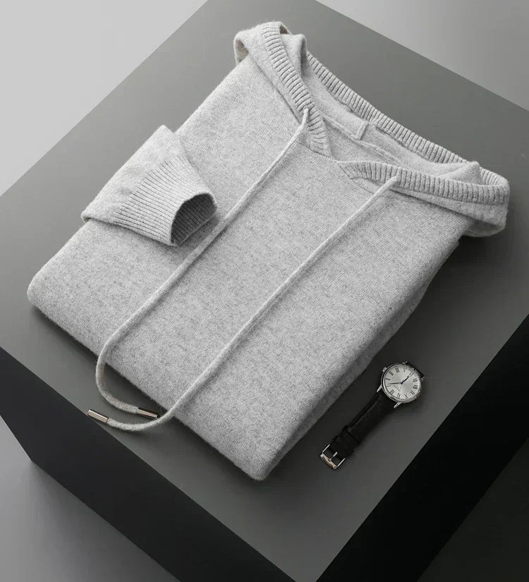 SWARA - Merino vlna Sirlus mikina s kapucí