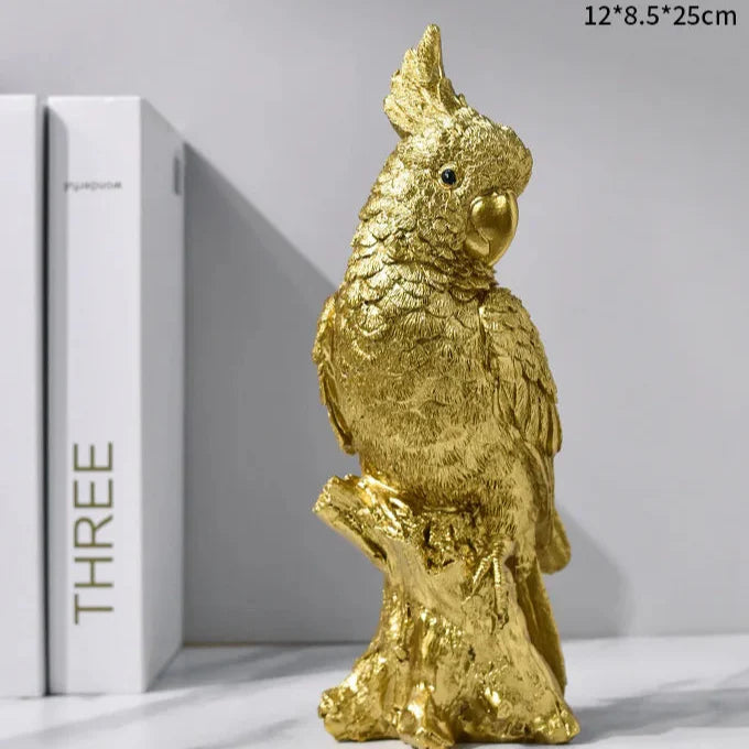 Maison Perché™ – Umělecká figurka papouška