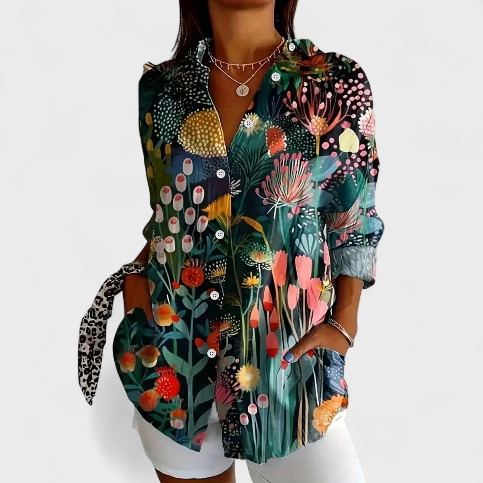 SESKA - Tričko s Barevným Vzorem