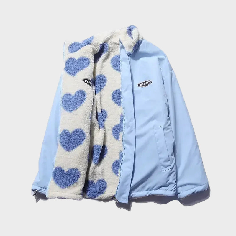 ZALA - Reverzibilní bunda se srdcem