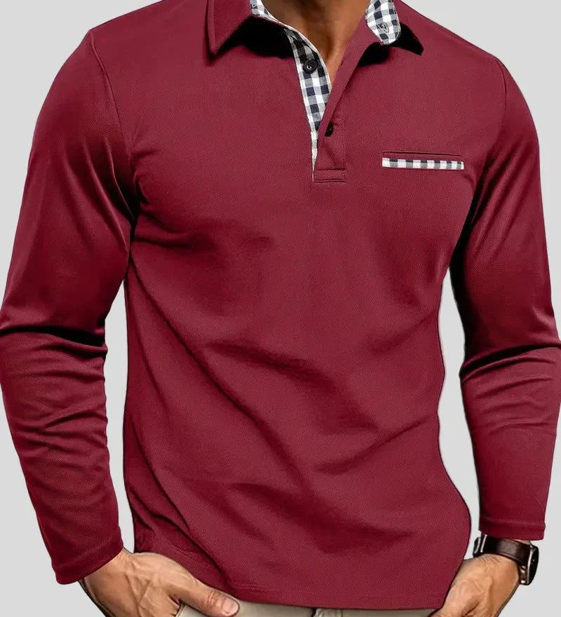 MATEJ - Polo premium s dlouhým rukávem