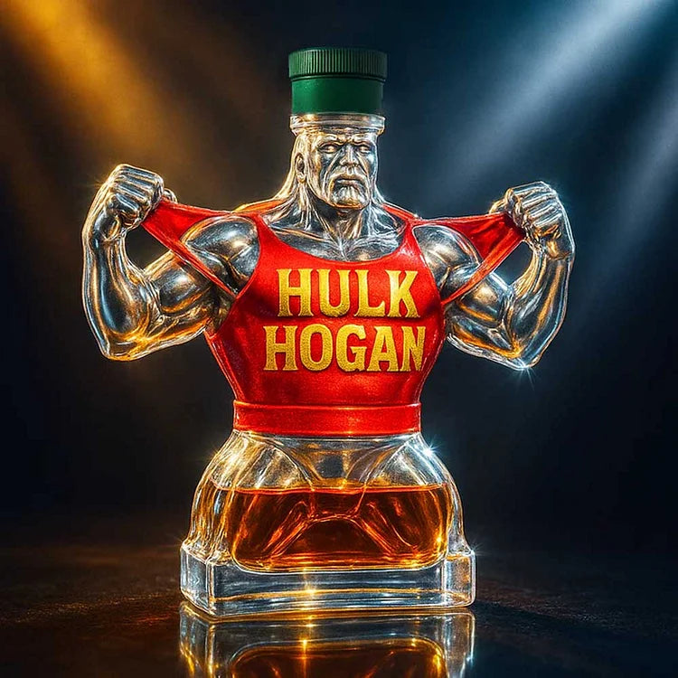 1953-2025 HULK HOGAN Pamětní Láhev Whisky