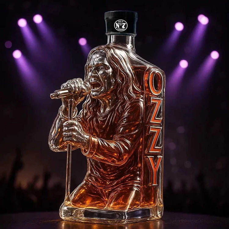 2025 Ozzy Osbourne Finální Tour Pamětní Láhev Whisky -6