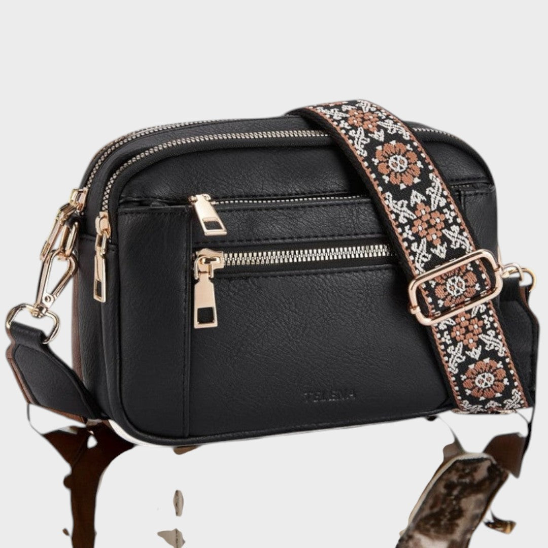 RITA - Elegantní Kožená Kabelka na Rameno