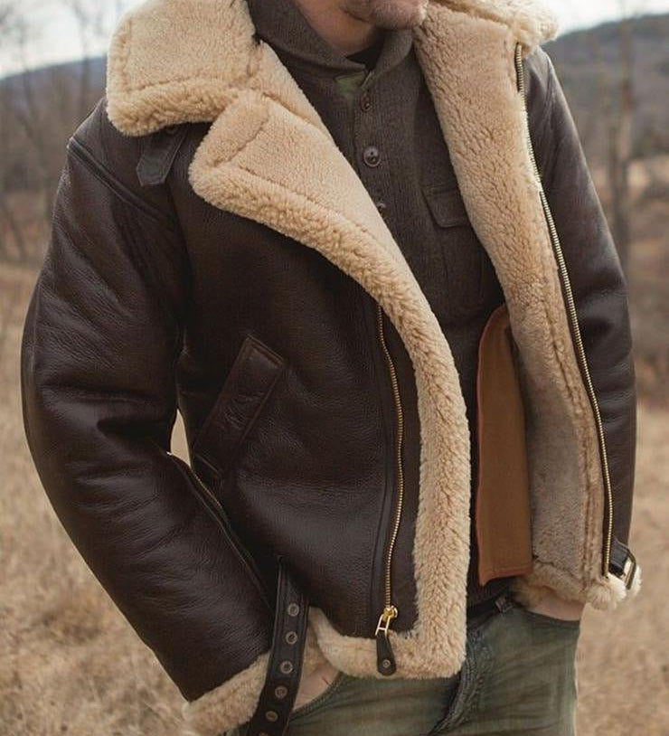 DAVI - Prémiová bunda z jehněčí kůže