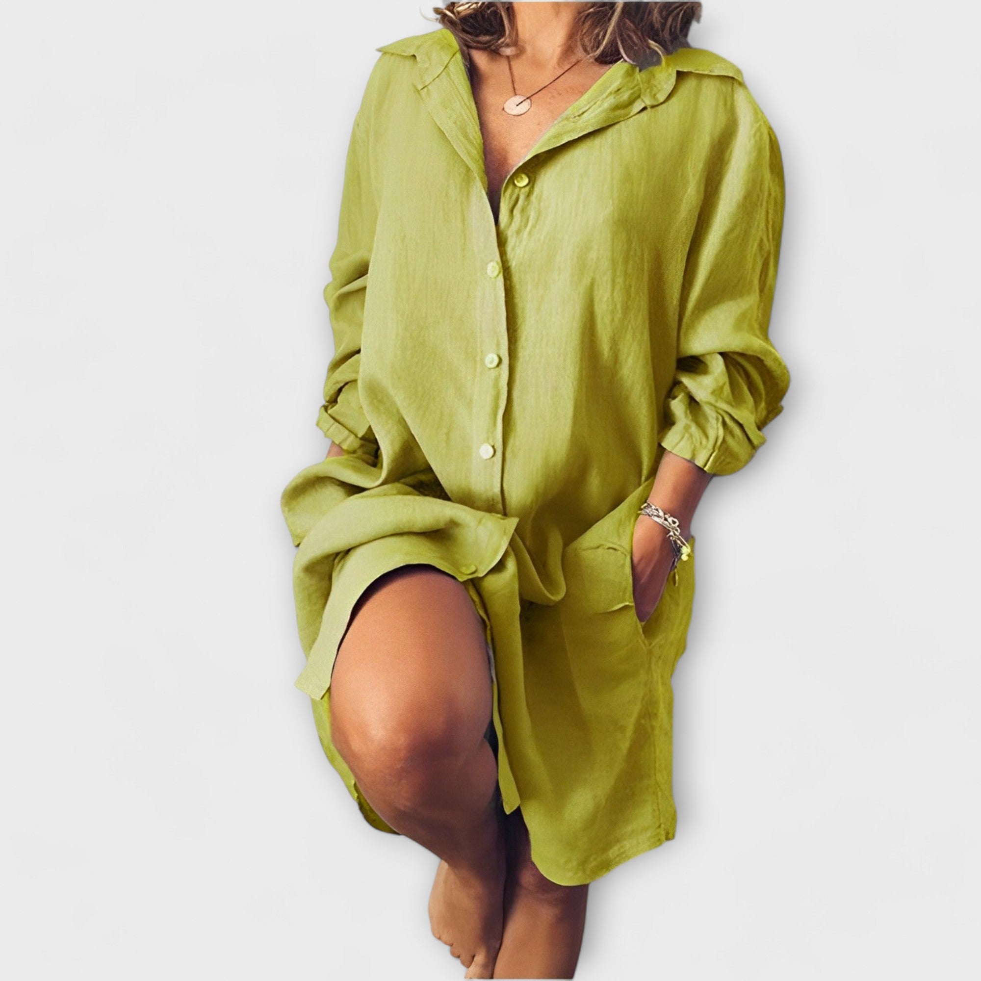 GRACIJA - Casual blůza z látky