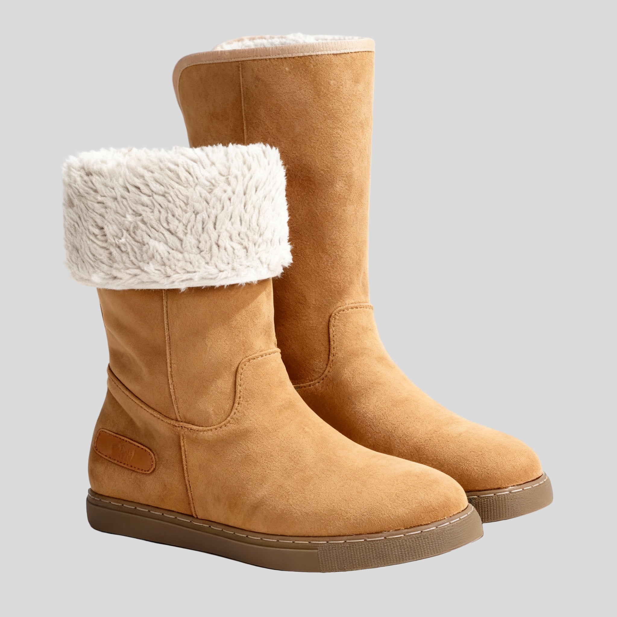 SARA - Teplé a pohodlné dámské boty 2-v-1