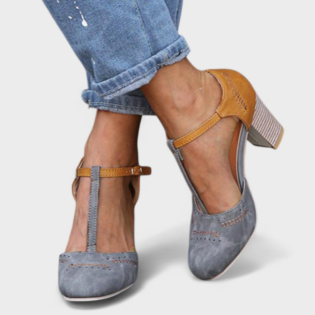 DONA - Ortopedické boty na vysokém podpatku