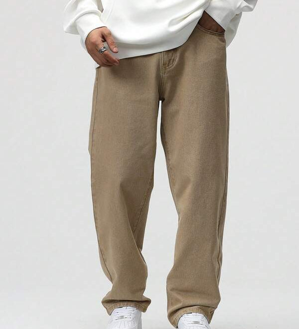 ASMUND - Pánské volnočasové kalhoty s širokým střihem